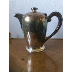 Silver Metal Jug From Chez Ercuis Art Deco Period