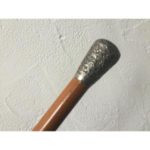 Cane Shaft In Malacca Silver Knob 