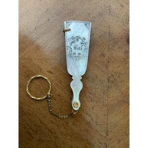 Carnet de bal époque XIXÉME 