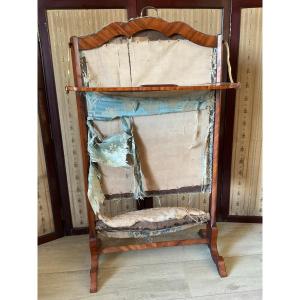 Louis XV-era Marquetry Fireplace Screen