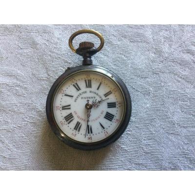 Pocket Watch, Steel Pocket Roskopf System