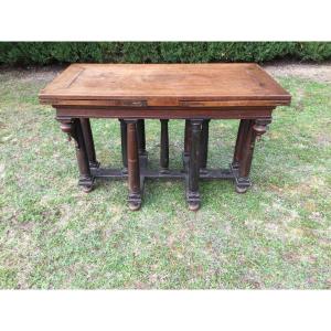 Renaissance Period Table In Walnut Work From The Loire Valley