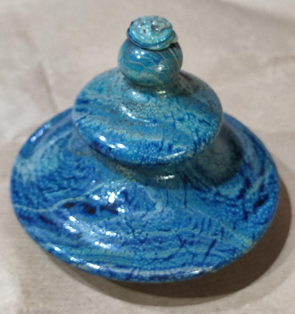 Pot d'Apothicaire En Verre De Calcédoine- Venice XV siecle-photo-3