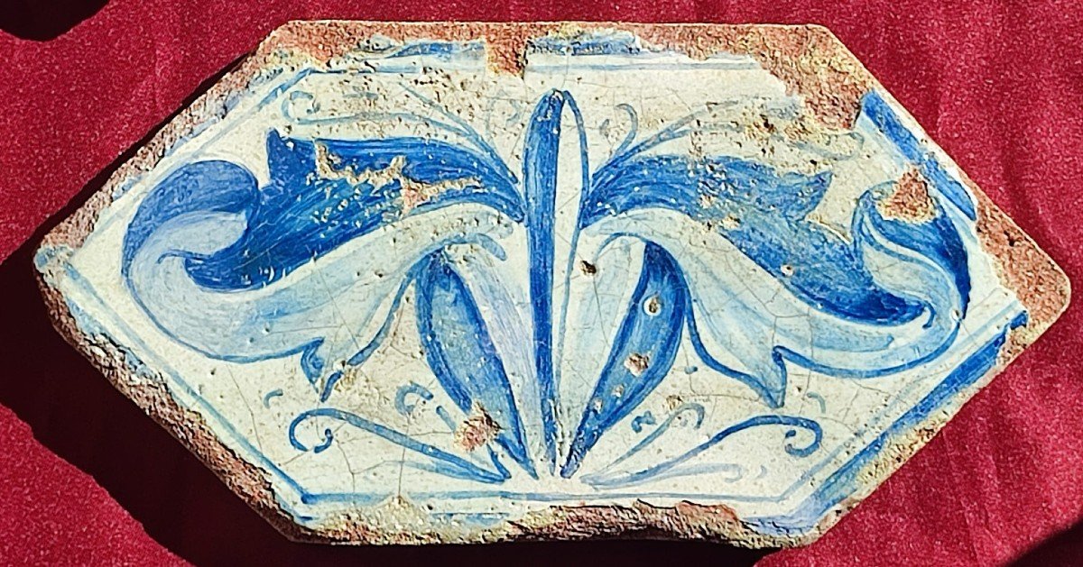 Rare Group Of Tiles Decorated -photo-4