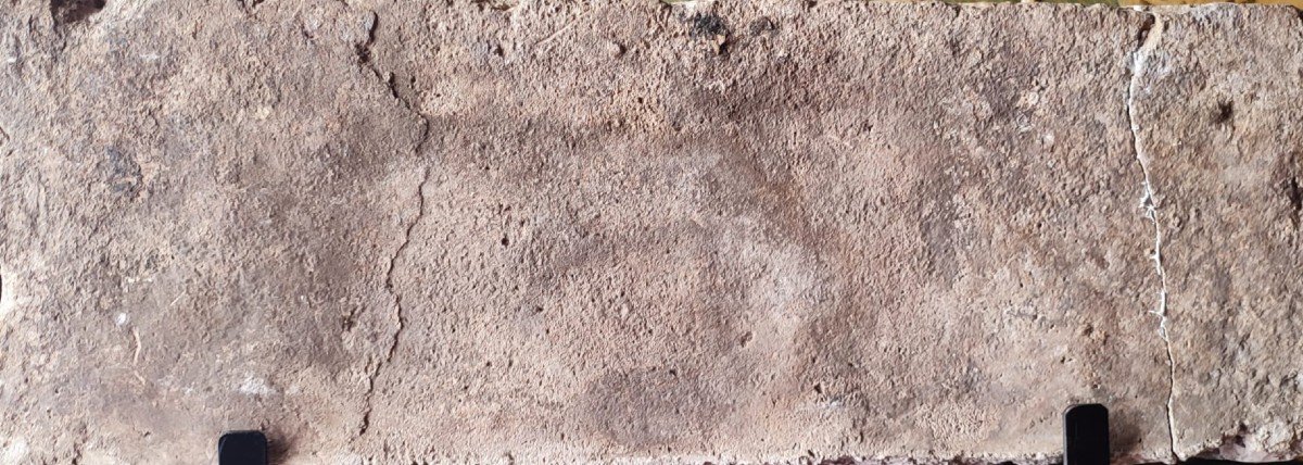 Templar Pluteus In Sandstone. 13th Century-photo-3