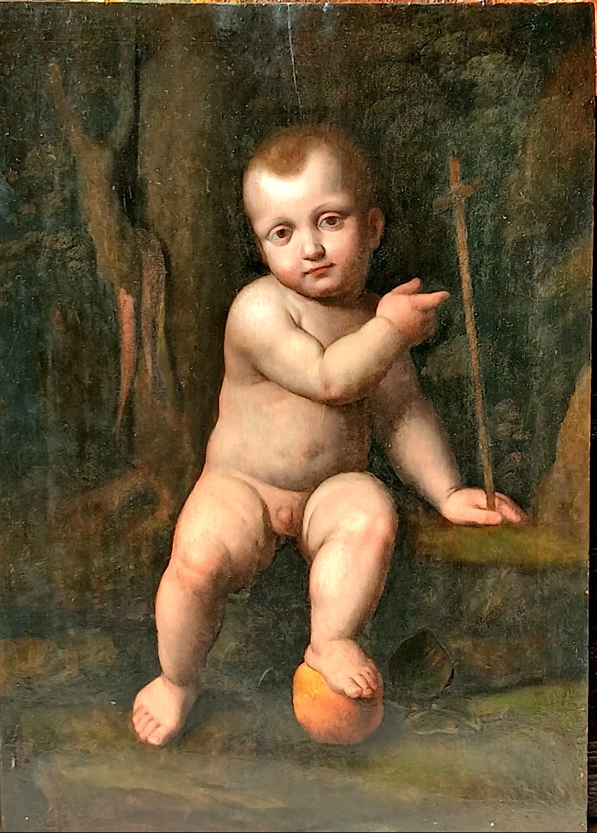  'Marco d'Oggiono'. Chef-d'œuvre de San Giovannino réalisé par un élève de Léonard 