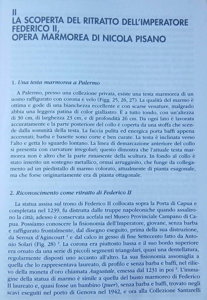  Frédéric II couronné. Sculpture en marbre de Nicola Pisano. Livre de Sculpture gothique -photo-2