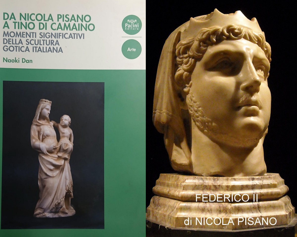  Frédéric II couronné. Sculpture en marbre de Nicola Pisano. Livre de Sculpture gothique 