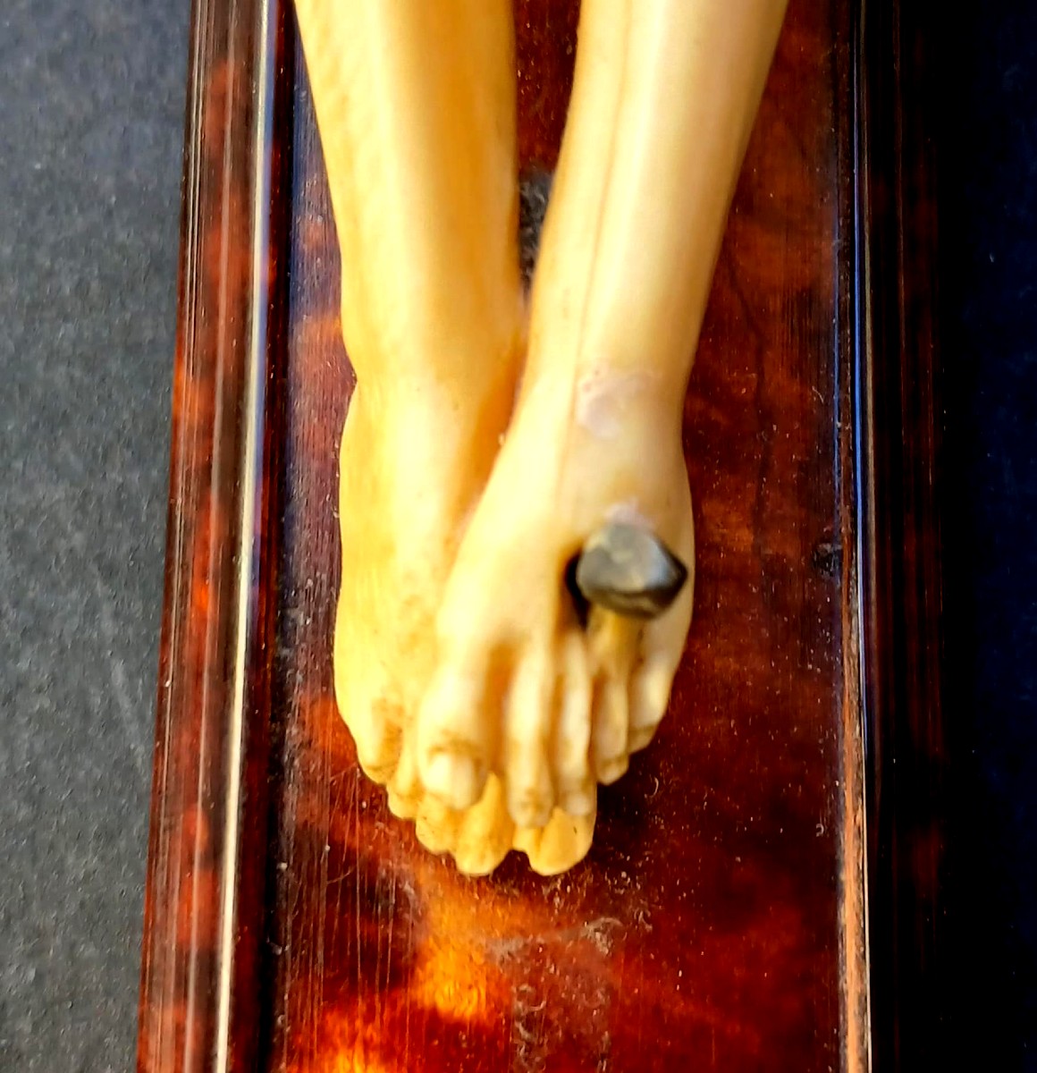 Crucifix In Ivory And Tortoiseshell. Trapani, 18th Century. Andrea Tipa (1725-1766) -photo-4