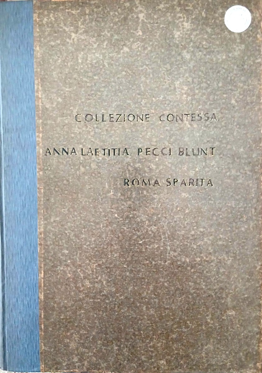  « Rome disparue », album de 19 dessins de la comtesse Letitia Bucci Blunt. Format 37 x 27 cm.-photo-2