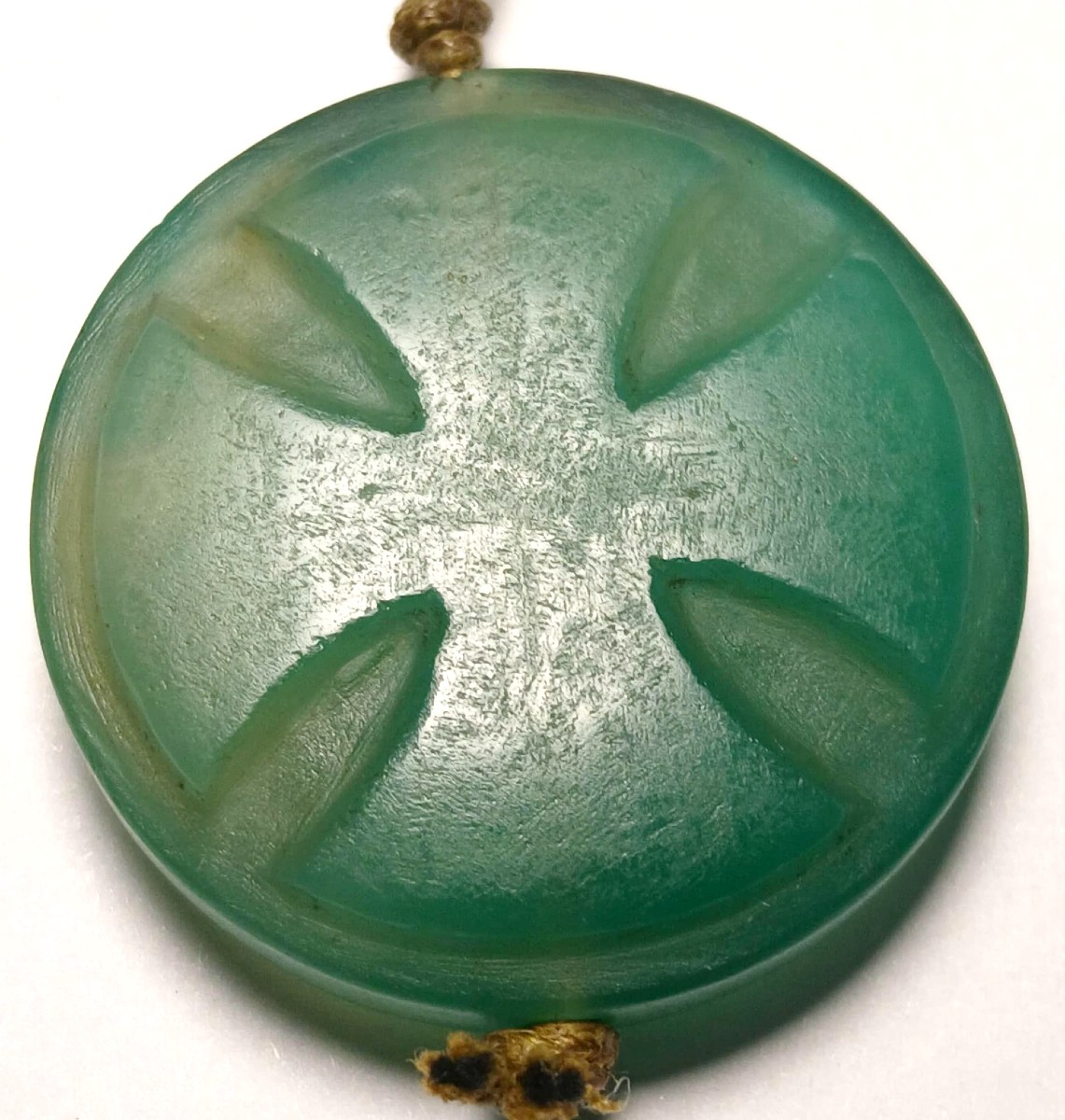 Esoteric Knight Templar Medallion With The Cross Pattée And The Magic Square Symbol  -photo-2