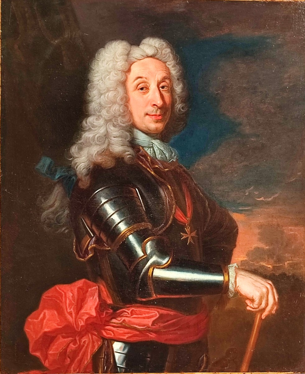  Francesco Solimena- Johann Matthias Von Der Schulenburg, maréchal de la République de Venise 
