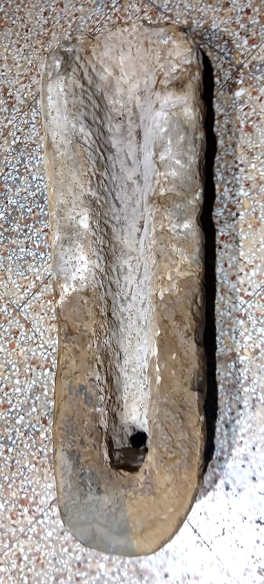 Bouche de fontaine byzantine en pierre sculptée. Sicile, IXe-XIe siècle -photo-2