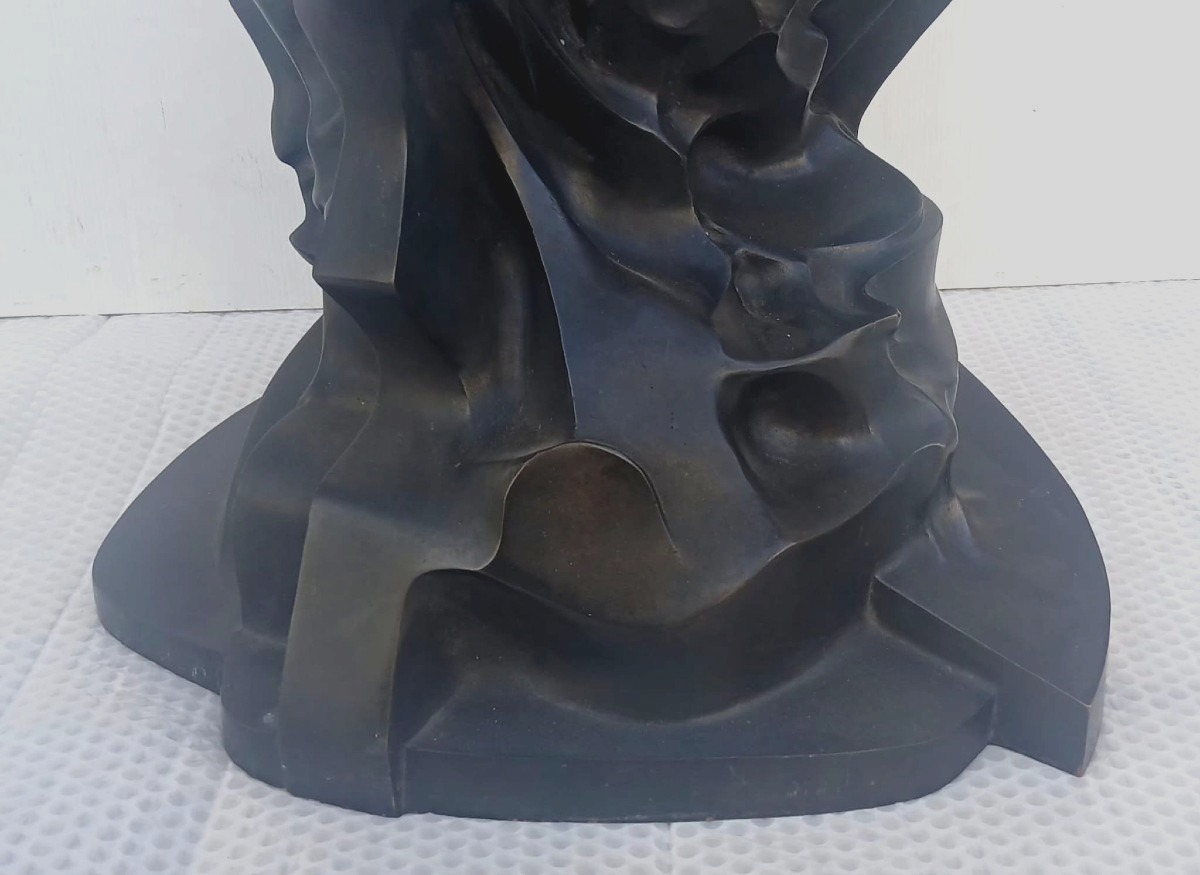 Umberto Boccioni 'L'Homme futuriste'Fusion de l'homme de pierre et de la cape . Bronze -photo-4