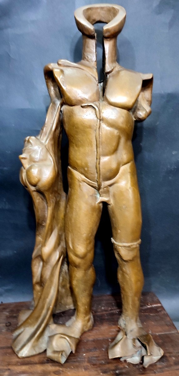 Umberto Boccioni, *the Caterpillar Man* Or *fusion Of Human Form*, 80 Cm (1911–1912)-photo-4