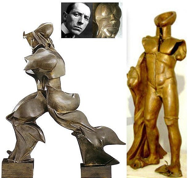 Umberto Boccioni, *the Caterpillar Man* Or *fusion Of Human Form*, 80 Cm (1911–1912)-photo-2