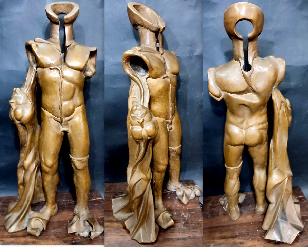 Umberto Boccioni, *the Caterpillar Man* Or *fusion Of Human Form*, 80 Cm (1911–1912)