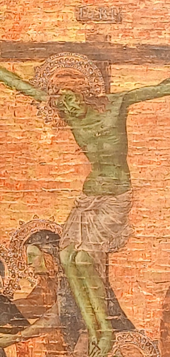 Tavola senese opera del falsario Federico Joni, da Ugolino di Nerio del XIV sec. -photo-2