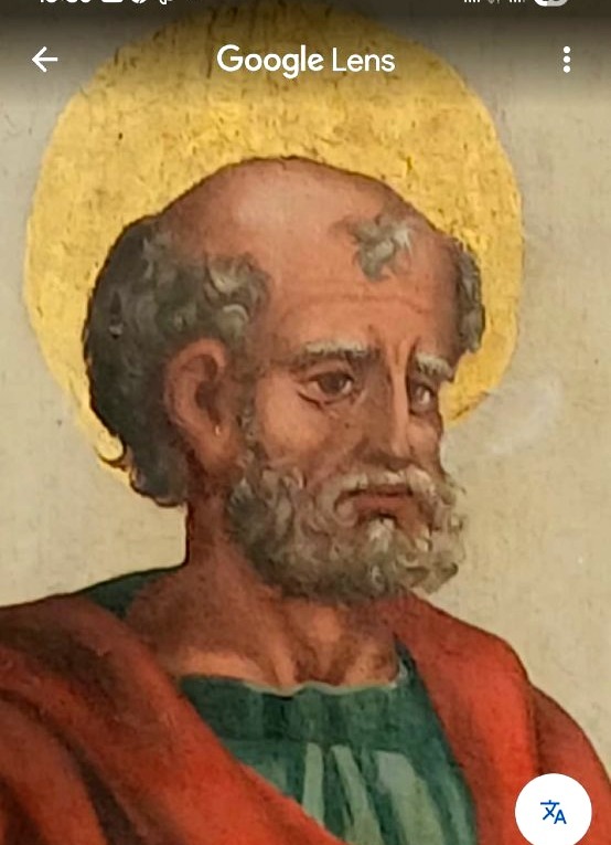  Francisco Pacheco De Rio. (master Of Velázquez) Saint Peter, Painting On Panel. 97 X 50 Cm.-photo-2