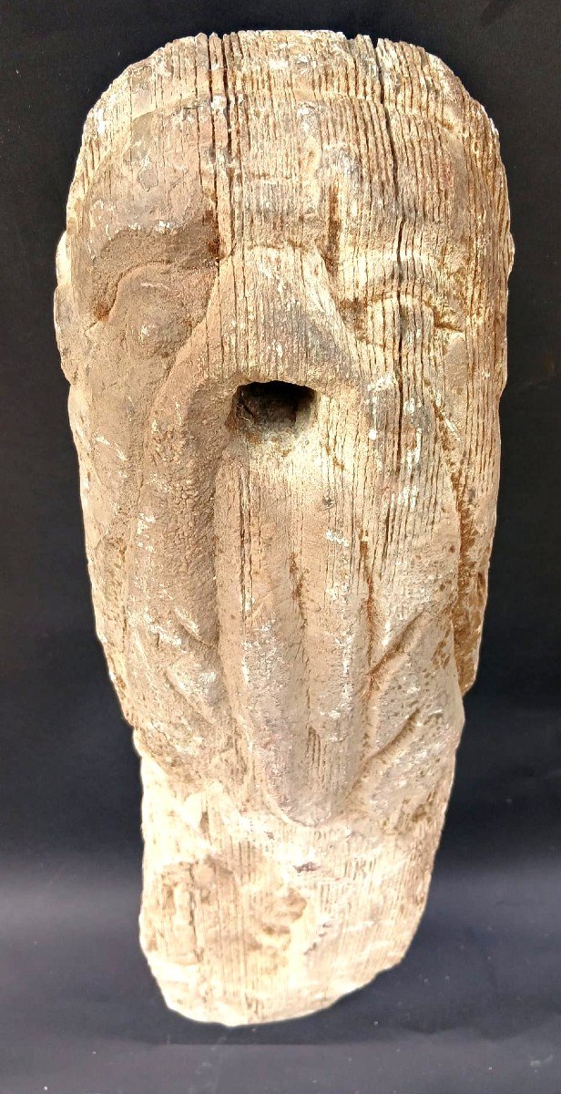 Bouche de fontaine byzantine en pierre sculptée. Sicile, IXe-XIe siècle-photo-4