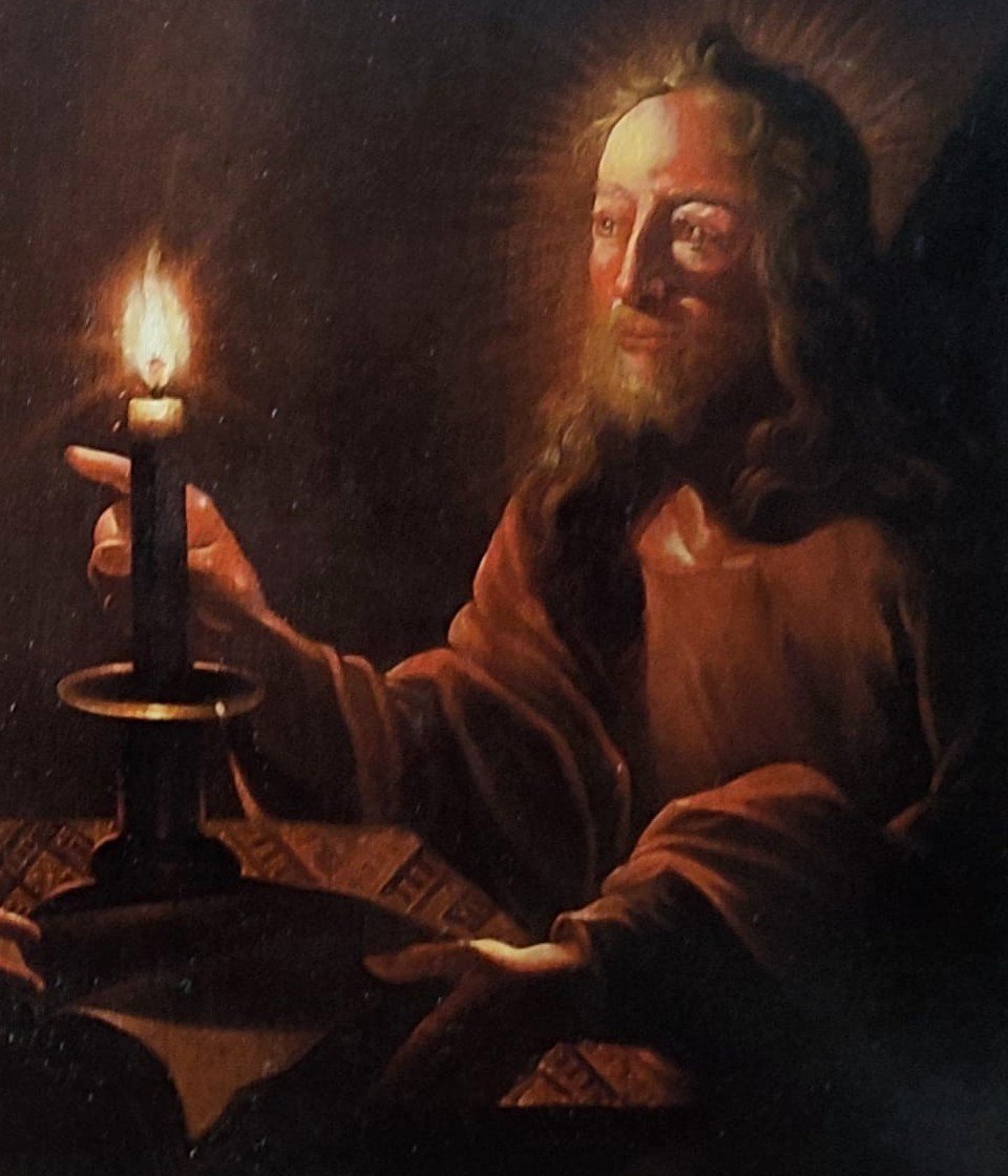 Trophime Bigot - A Striking 17th-century Painting, “christ And Nicodemus,” 107x133 Cm –-photo-3