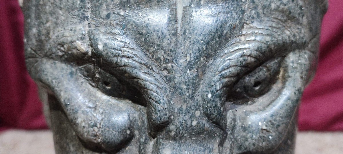 Medieval Arab-norman Lion, Likely Of Fatimid Origin. 13th-century Basalt Sculpture-photo-1