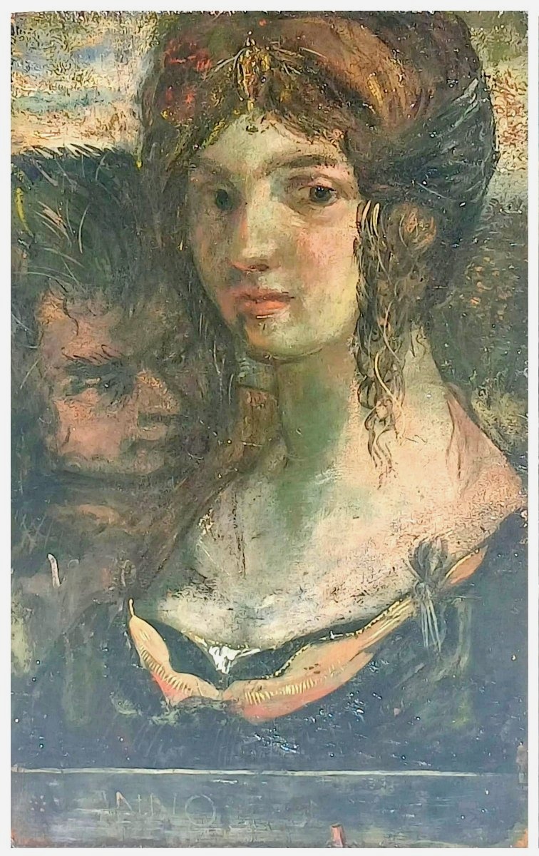 Giorgio De Chirico. Munich 1909 - Two Double-sided Oil-on-wood Panels, 40 X 25.3 Cm-photo-4