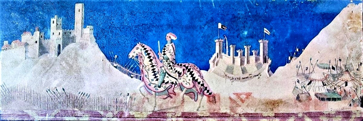 Les Esquisses de Guidoriccio da Fogliano. L'Histoire.-photo-2
