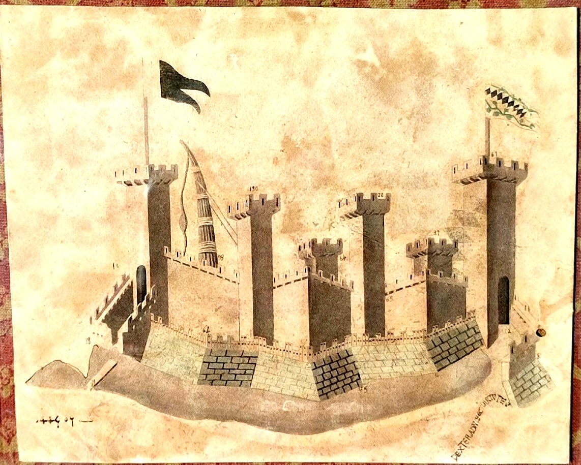 Les Esquisses de Guidoriccio da Fogliano. L'Histoire.-photo-3