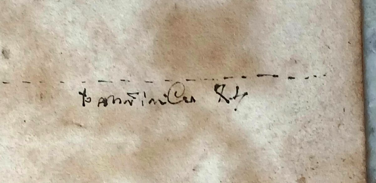 The Original Sketches For The Fresco Of Guidoriccio Da Fogliano (signed And Dated)-photo-1