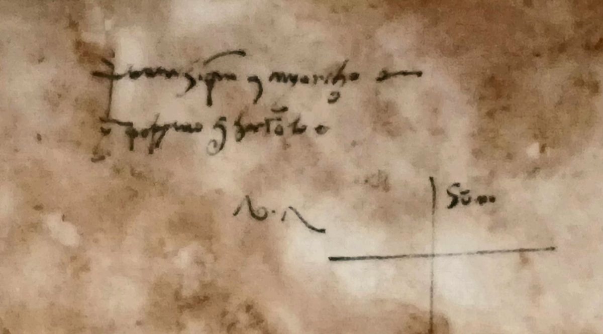 The Original Sketches For The Fresco Of Guidoriccio Da Fogliano (signed And Dated)-photo-2