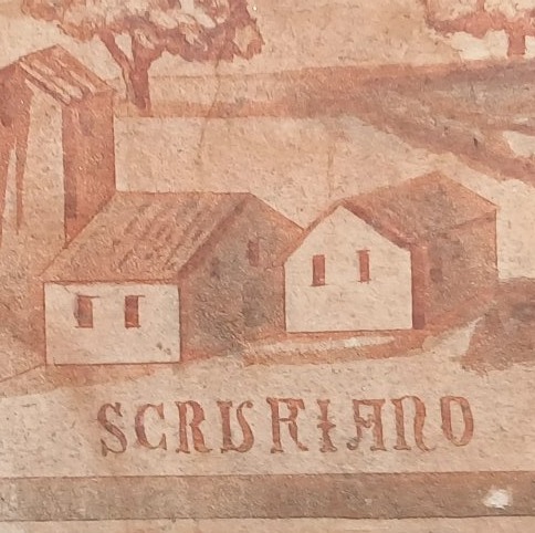 La bataille de Val di Chiana. Croquis à l'échelle à l'encre et à la tempera, XIVe siècle. -photo-4