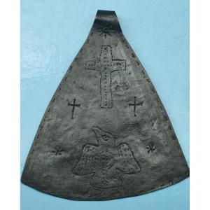 Amulette pendentif de guerre templière. 