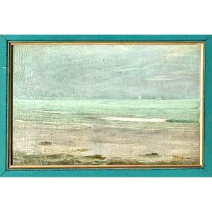 Pietro Fragiacomo « Voile au loin », Venise, 1891 (Provenance : Famille Fragiacomo, 1924)