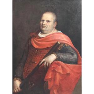 From The Destroyed Titian - Vespasian. Work Attributed To Bernardino Campi - Circa 1580