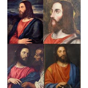 Titien Vecellio et Atelier. 'Ecce Homo', Expertise du regretté Prof. Maurizio Marini