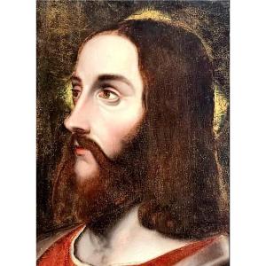 Titian Vecellio And Workshop. 'ecce Homo', Expertise By The Late Prof. Maurizio Marini