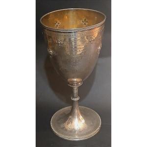 Tennis: Youth Tournament Trophy, London (1895). Barnard & Sons, Made Of Sterling Silver.
