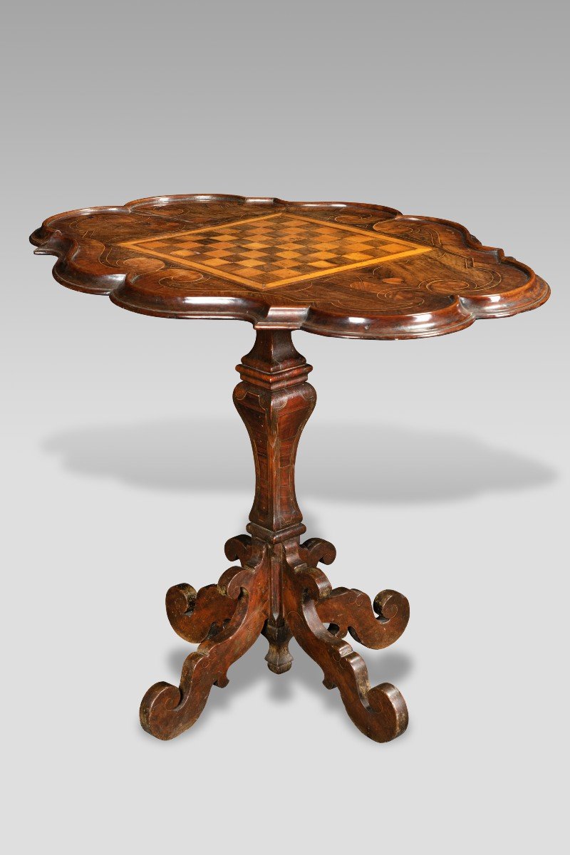 Elegant Coffee Table,  Italy, Emilia, Marche Sec. XVIII
