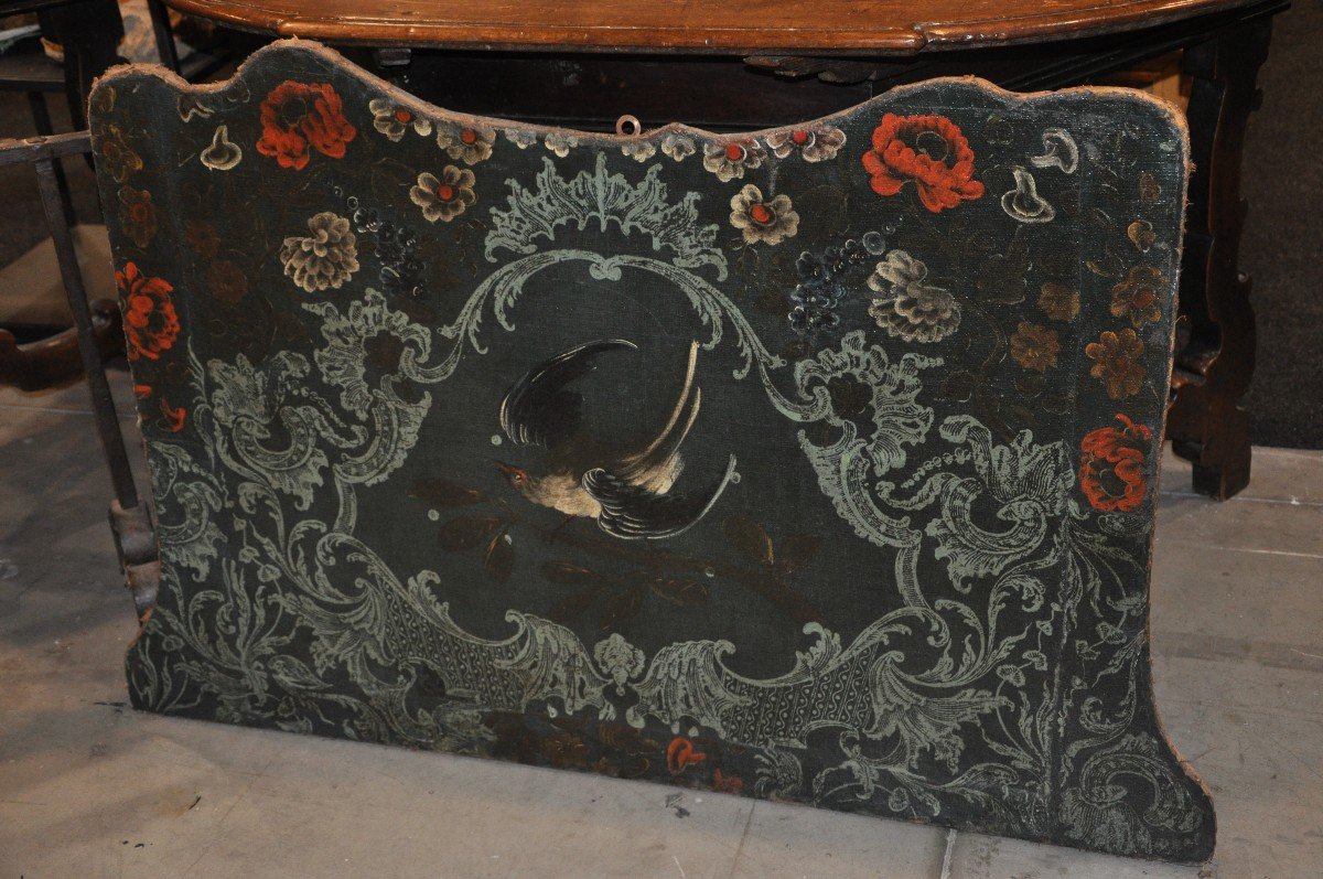 Overdoor Painting  XVIII Century-photo-2