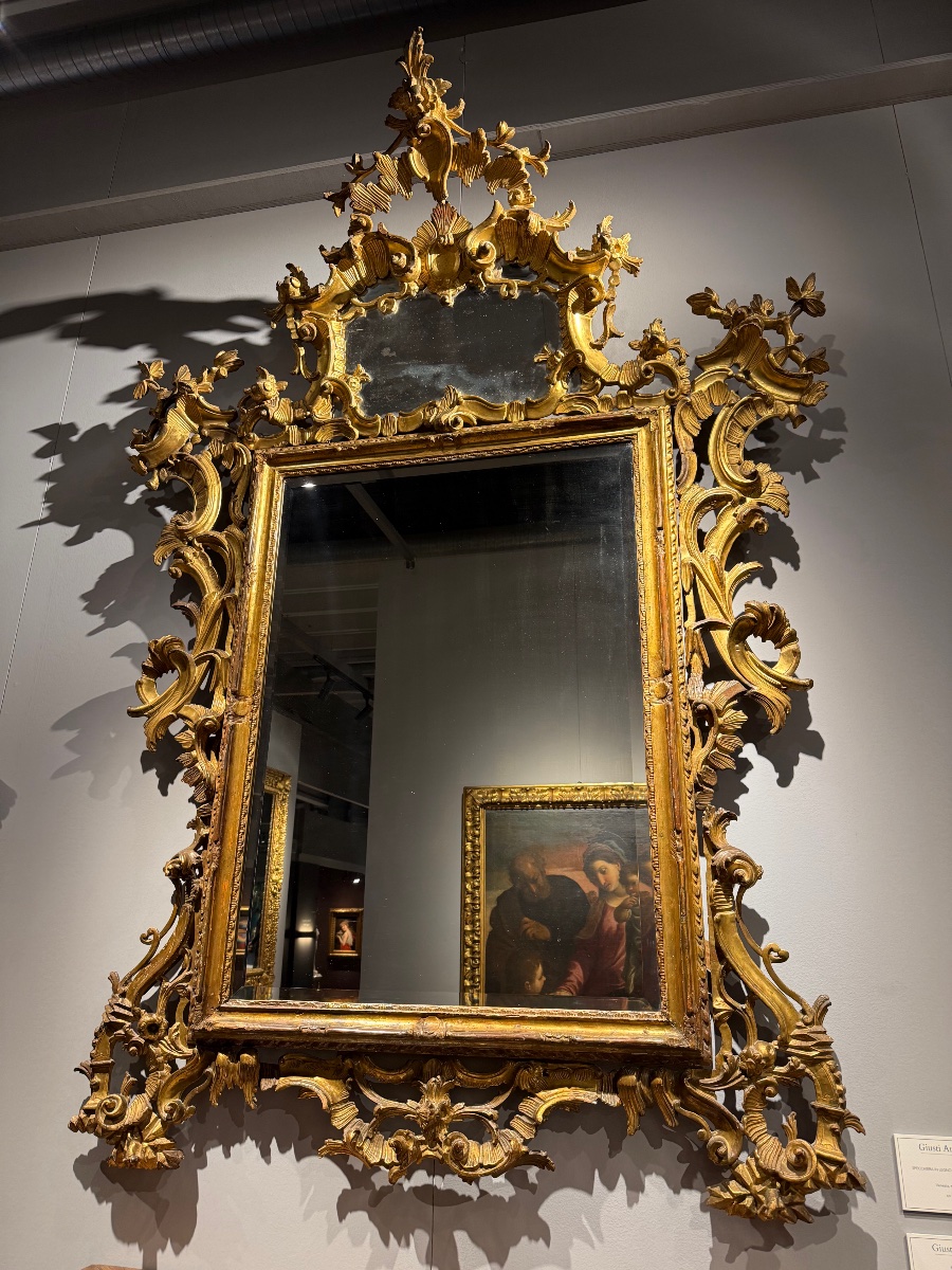 Elegant Mirror, Venice, 18th Century-photo-1
