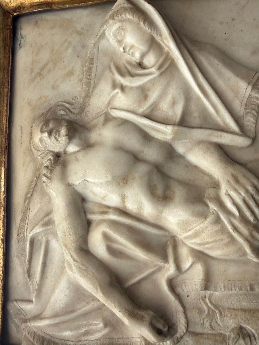Northern Italy, 16th-century Sculptor "the Deposition"-photo-4