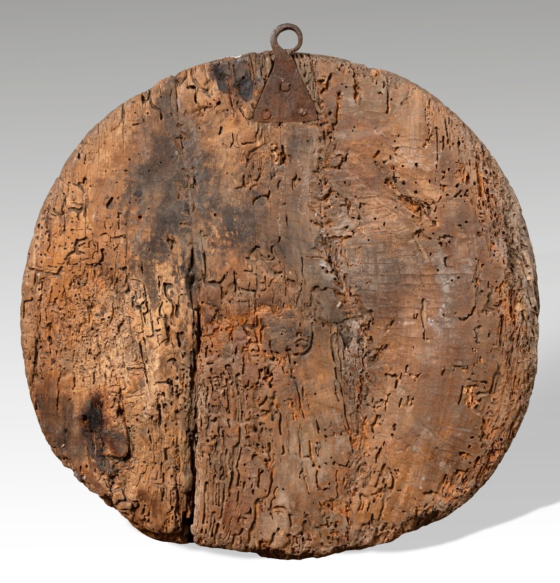 16th-century Wooden Bas-relief " Madonna And Child"-photo-2