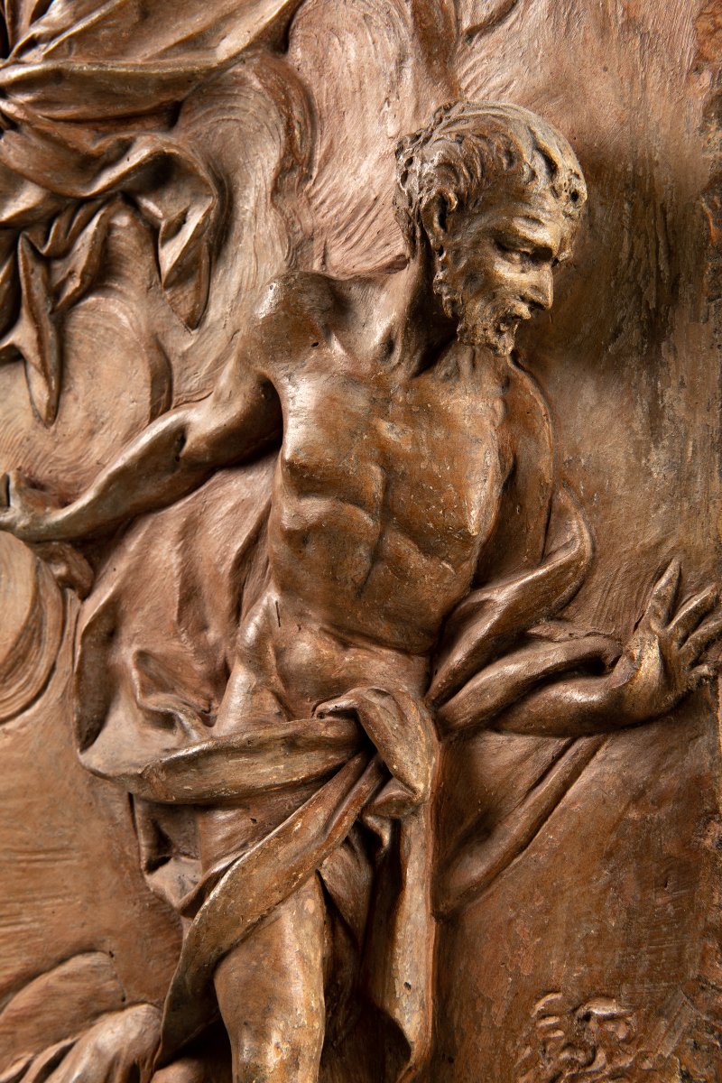 Gaetano Pignoni (bologna, 1733–1814)  "the Condemnation Of Cain"-photo-2