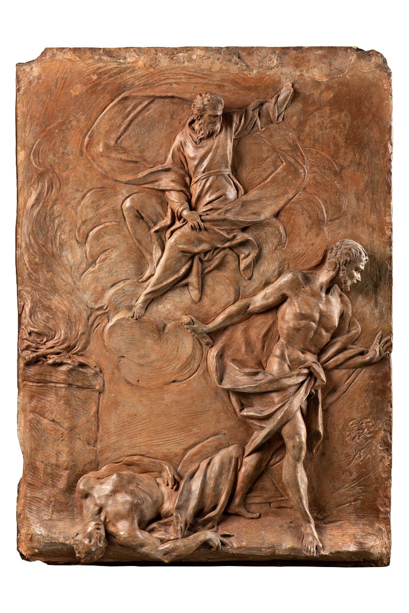Gaetano Pignoni (bologna, 1733–1814)  "the Condemnation Of Cain"