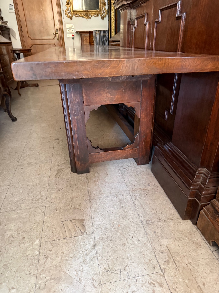 Large Walnut Table-photo-4