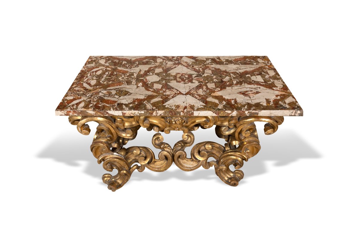 Wall-mounted Table, 17th-century Rome-photo-3