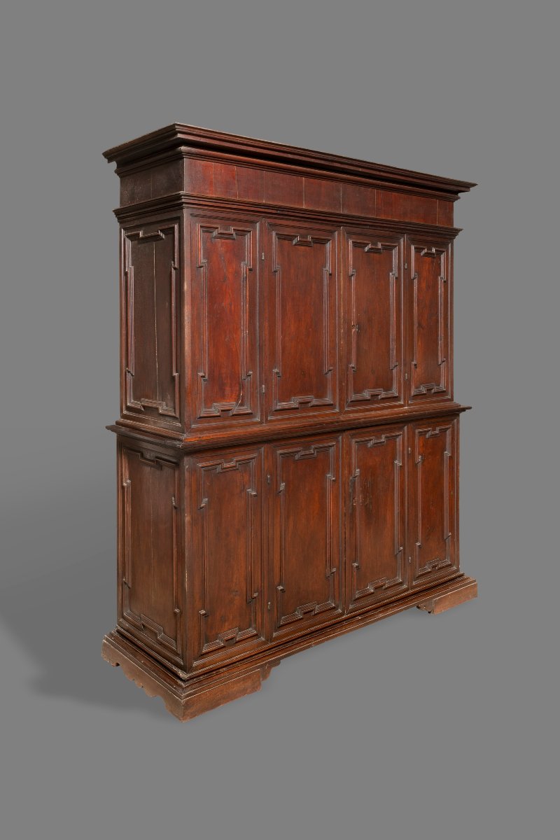 Buffet à deux corps, Reggio Émilie, XVIIe siècle