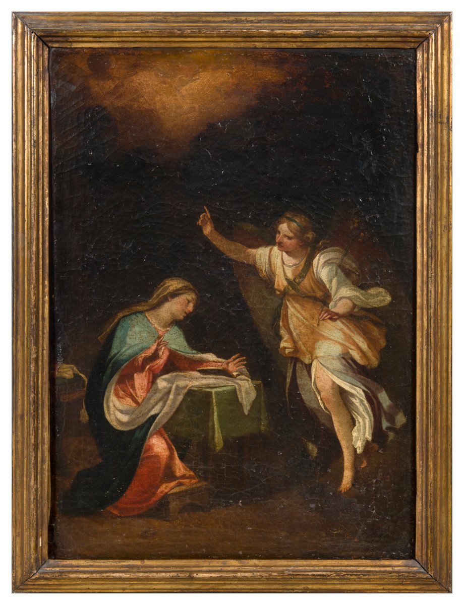 Master Of The 17th–18th Centuries, Emilia-marche, "the Annunciation"