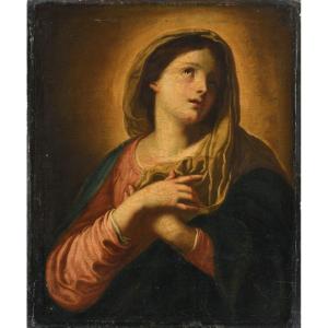 Andrea Vaccaro (naples, 1604-1670)  "virgin In Prayer"